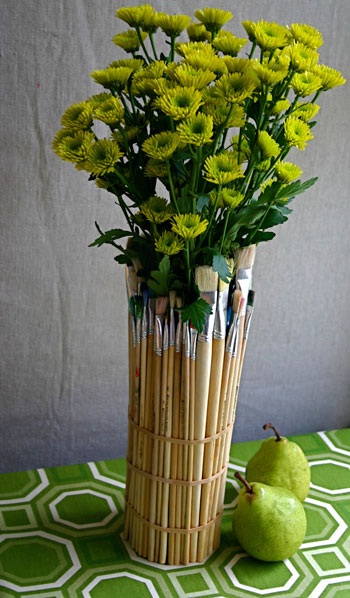 Идеи декора цветочных ваз