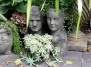 Зеленые прически для садовой скульптуры