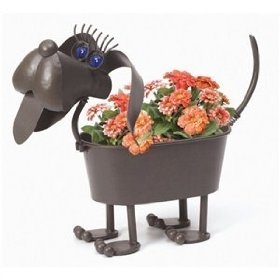 Причудливые металлические горшки