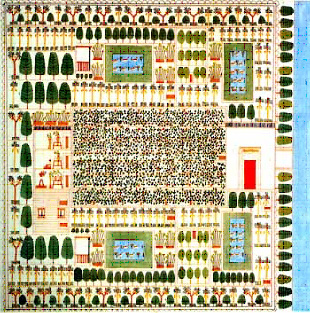 История садов Древнего Египта
