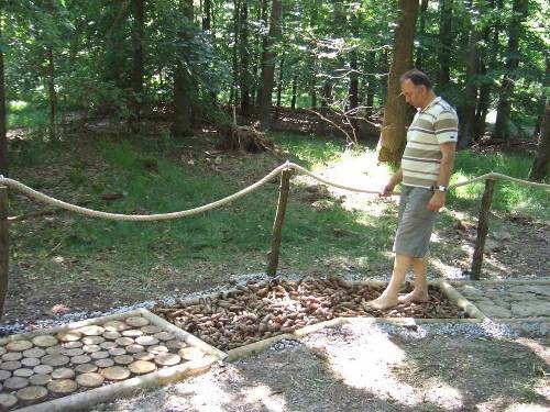 Босиком по саду за здоровьем