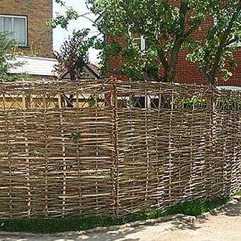 Плетень для дачи