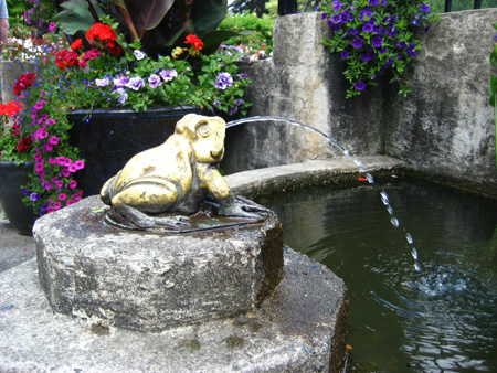 Способы изготовления садового фонтана своими руками