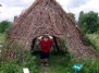 «Живые» архитектурные композиции в саду
